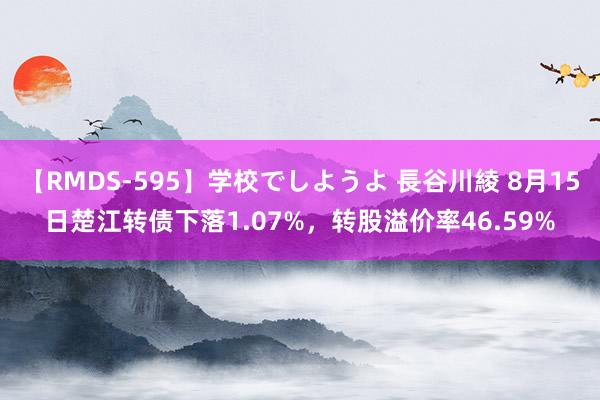 【RMDS-595】学校でしようよ 長谷川綾 8月15日楚江转债下落1.07%，转股溢价率46.59%