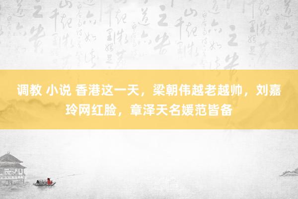 调教 小说 香港这一天，梁朝伟越老越帅，刘嘉玲网红脸，章泽天名媛范皆备